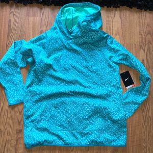 NWT Nike Hoodie Teal and Green Size L